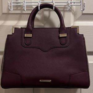Rebecca Minkoff Burgundy Leather Satchel